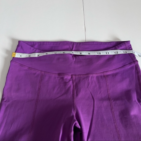 Prana Purple Cropped Yoga Leggings Size Medium - Picture 9 of 9